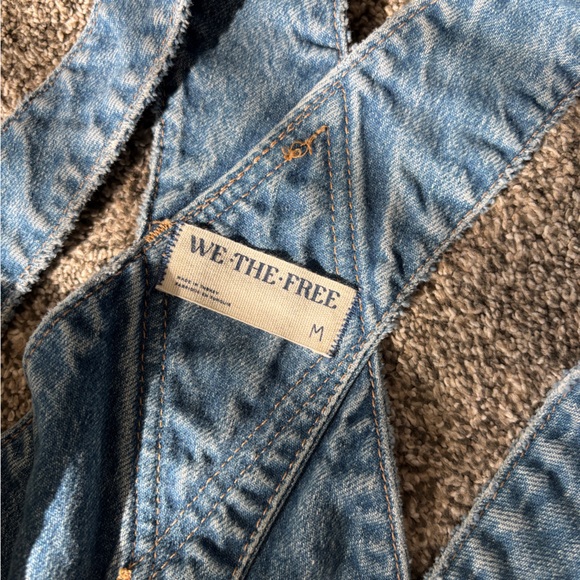 We The Free Good Luck Barrel Overalls - Picture 2 of 3